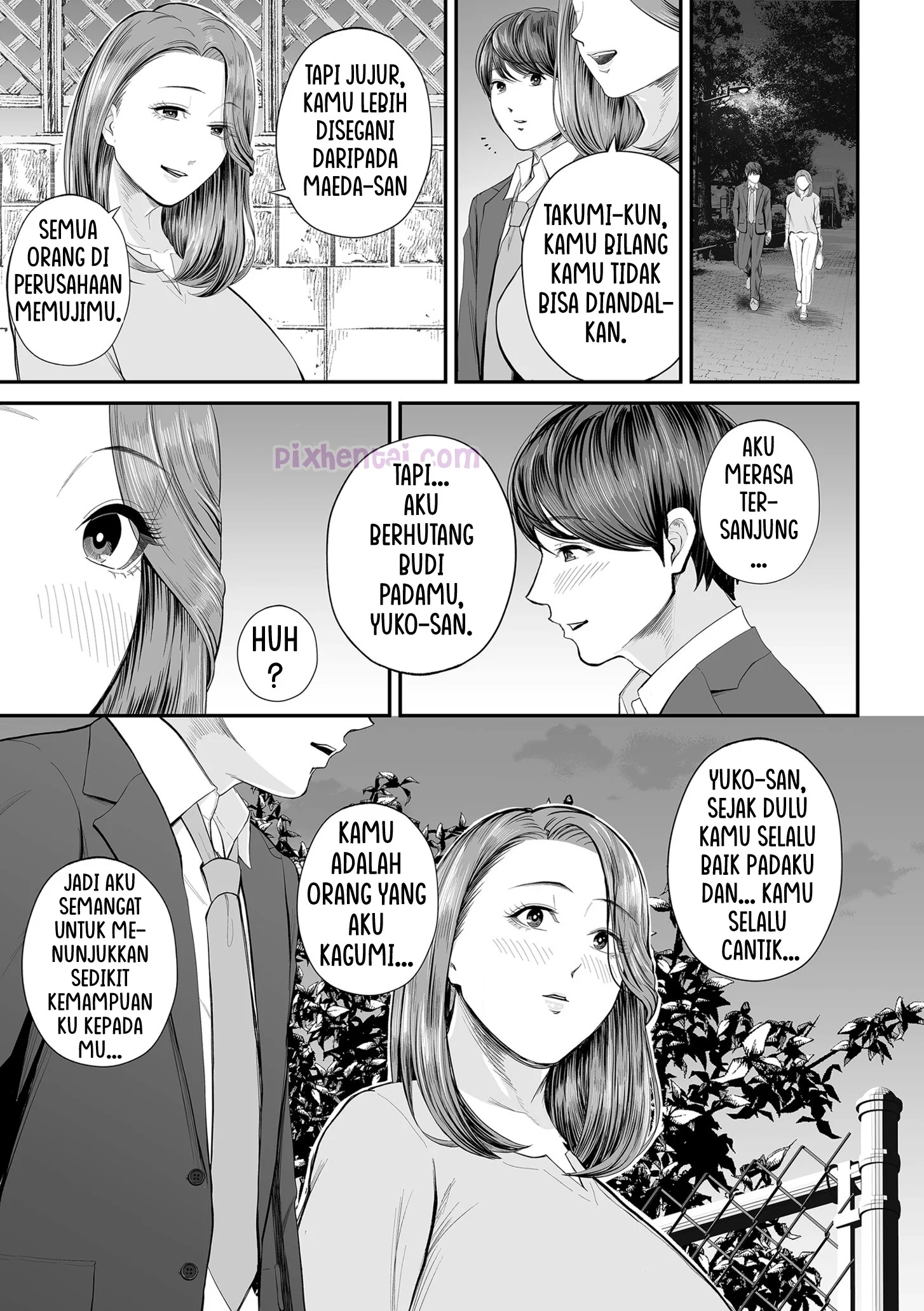 Komik hentai xxx manga sex bokep The Young Man is Delighted to Meet Beautiful Milf 15
